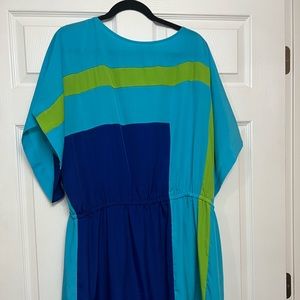 Cute, bright, summer dress. Knee length dress from Nordstrom.